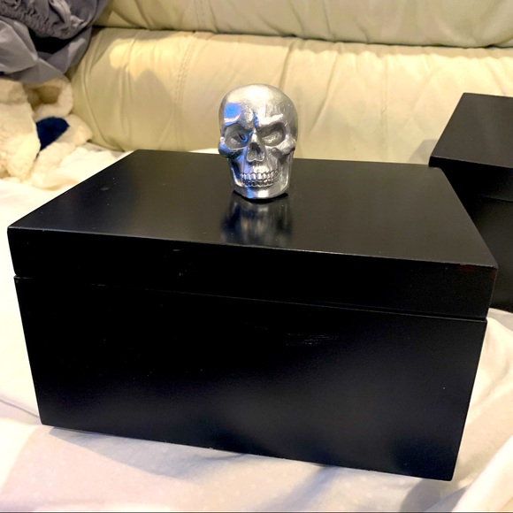 2 Skull Head💀 Secret Keeper Boxes For Desk or Anywhere! 2 Heads better than 1 - Picture 6 of 17